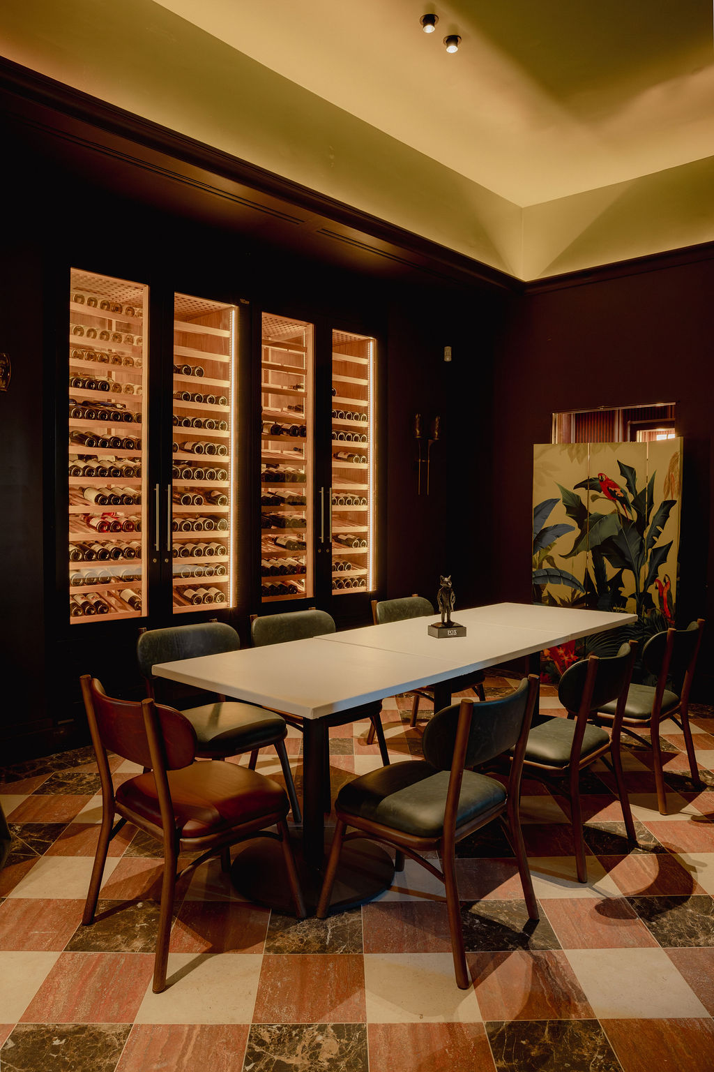 Un rincón privado de FOX junto a la bodega